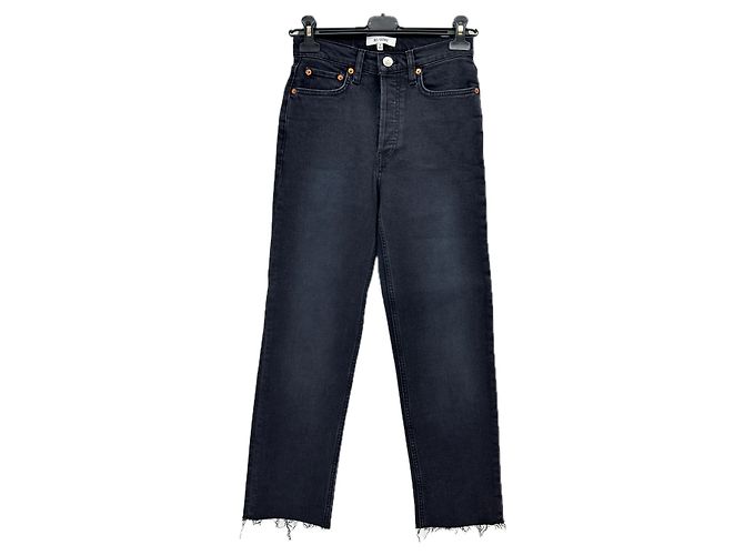 RE/DONE Jeans T.US 25 Algodón Negro 