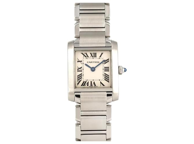 Cartier Tank Francaise SM W51008Q3 Stainless Steel Wristwatch  ref.2131511