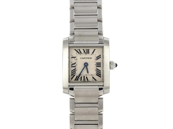 Cartier Tank Francaise SM W51008Q3 Stainless Steel Wristwatch  ref.2131563