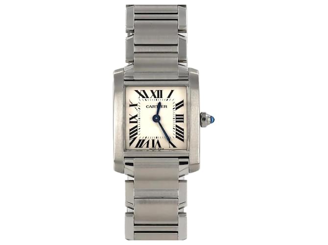 Cartier Tank Francaise SM W51008Q3 Stainless Steel Wristwatch  ref.2131722