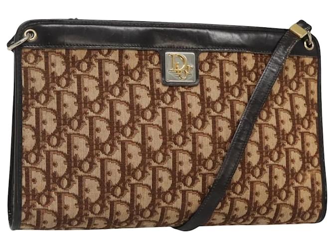 Dior Trotter Brown Cloth  ref.2133160
