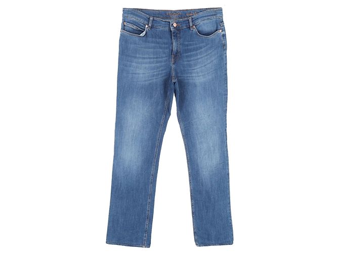 Jeans de pierna recta en denim azul de Escada Sport
