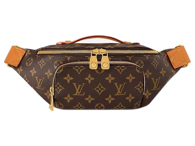 Sac banane Louis Vuitton Rush Monogram Canvas Marron