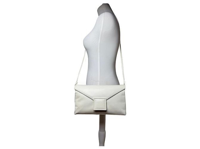 Sac en cuir Givenchy 4G vintage blanc