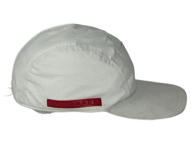 Vintage Prada Sport SnapBack White