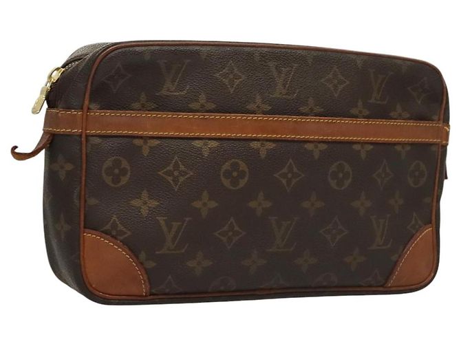 LOUIS VUITTON Pochette Compiegne 28 M51845 LV Auth th5799 Monogramme
