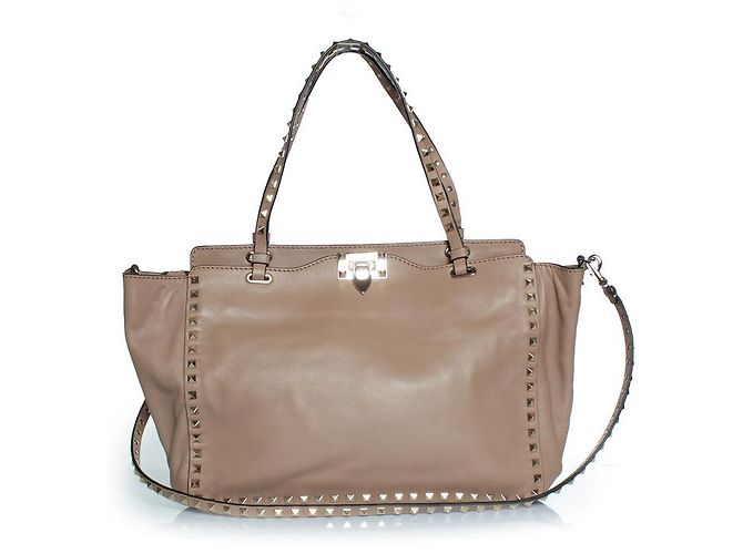 Valentino Garavani, Medium Rockstud Leder Tote