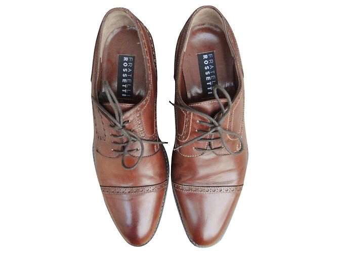 Fratelli Rosseti Fratelli Rossetti Leather Derbies Light Brown