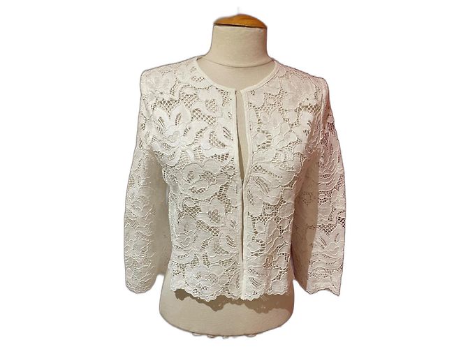 Gerard Darel Guipure Jacke Weiß