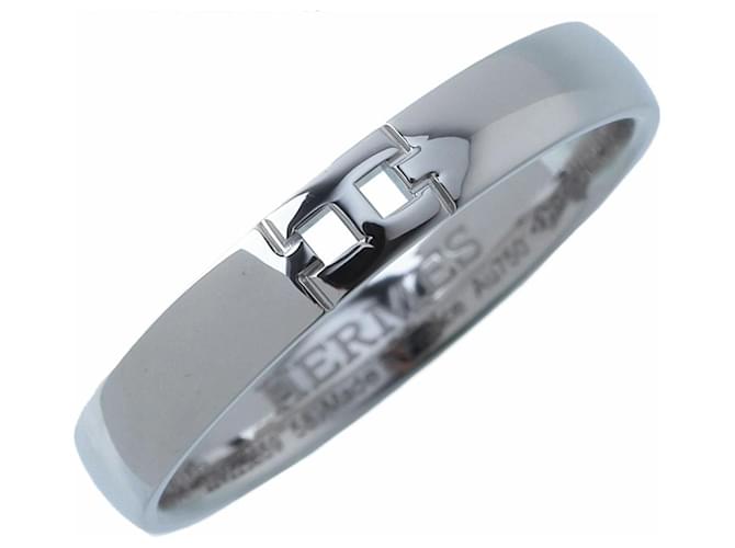 Hermès Hdermès Heraklès Men's Alliance Silvery White gold  ref.2134258