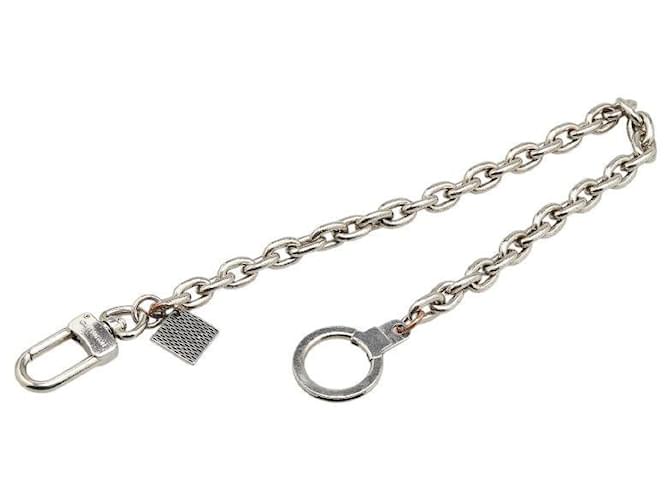 Louis Vuitton Metal Wallet Chain Keyring Silvery Metallic  ref.2134271