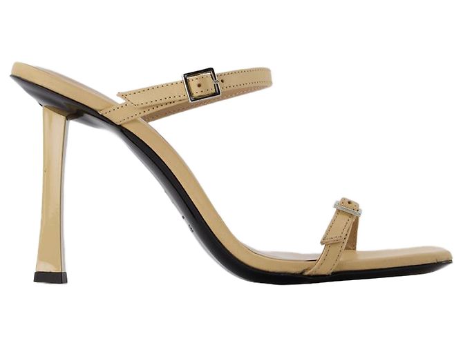 By Far Flick Mule - De loin - Kraft - Cuir