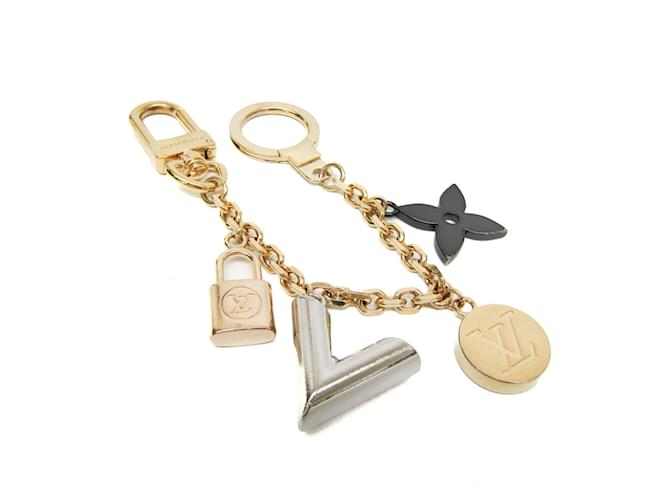 Louis Vuitton Chain Kaleido V Holder M67379 Keyring Golden Metal  ref.2134715
