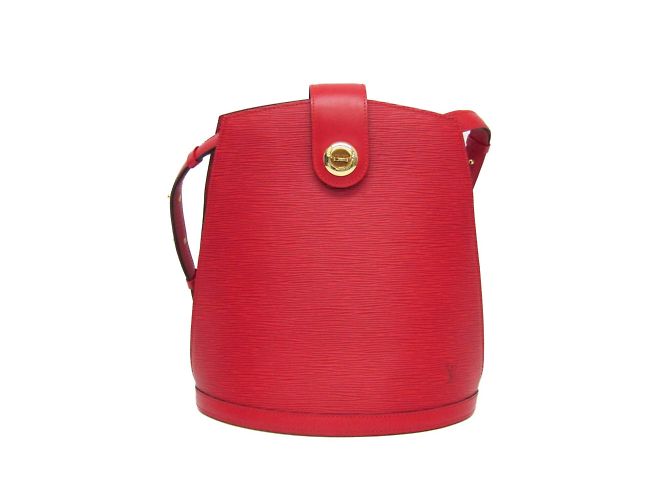 Bolsa de Ombro Louis Vuitton Epi Cluny M52257 Vermelho