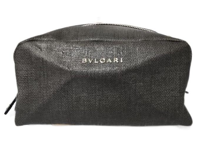 Autre Marque Bvlgari Weekend Toiletry/Make up Pouch Black