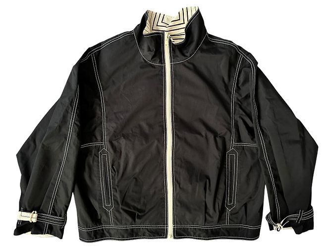 Giacca blouson reversibile Tory Burch Nero