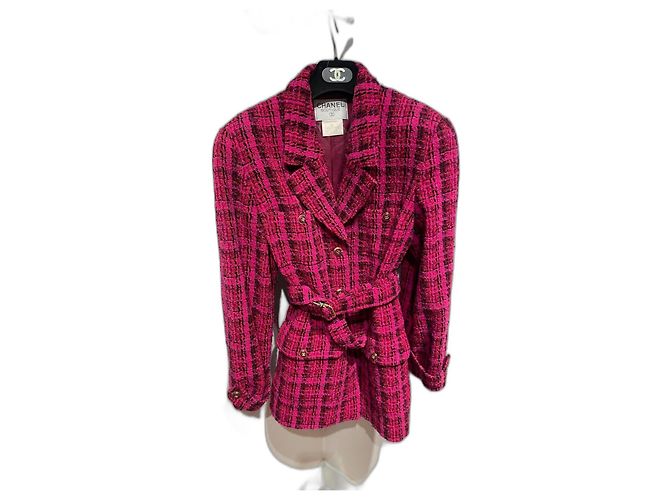 Chanel Colecionador 1995 Rosa Fuschia