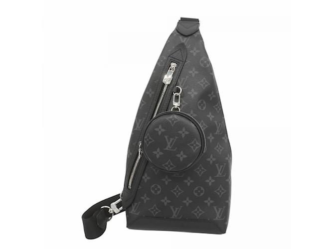 Louis Vuitton Taiga Rama Duo Sling Bag Black  ref.2135421
