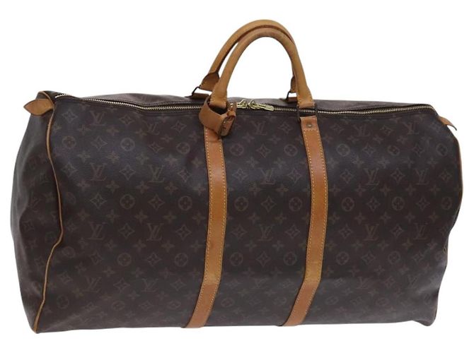 LOUIS VUITTON Monogram Keepall 60 Bolsa Boston M41422 LV Auth EC686 Monograma