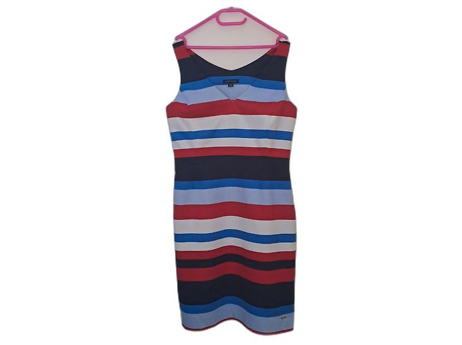 Abito Tommy Hilfiger in cotone multicolore