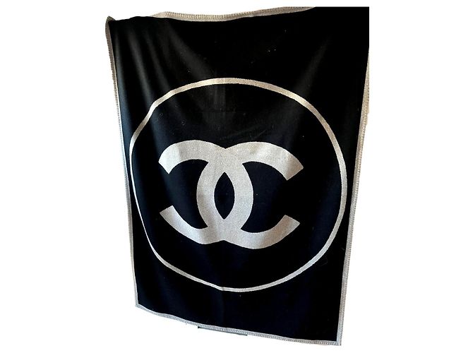 Chanel Plaid Grigio Nero, Nuovo