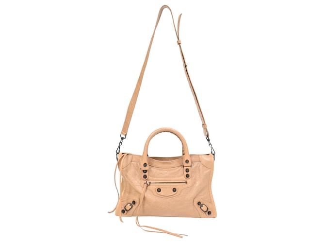 Balenciaga Le City Small Bag in Beige Leather  ref.2136298