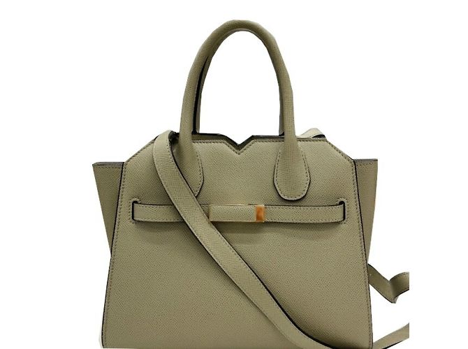 Sac Valextra Milano Mini en Vert Toundra