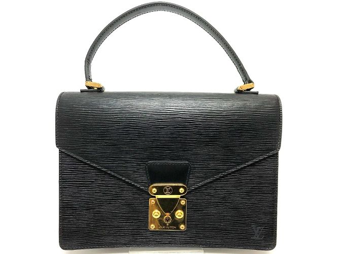 Sac à main Epi Concorde Louis Vuitton Noir