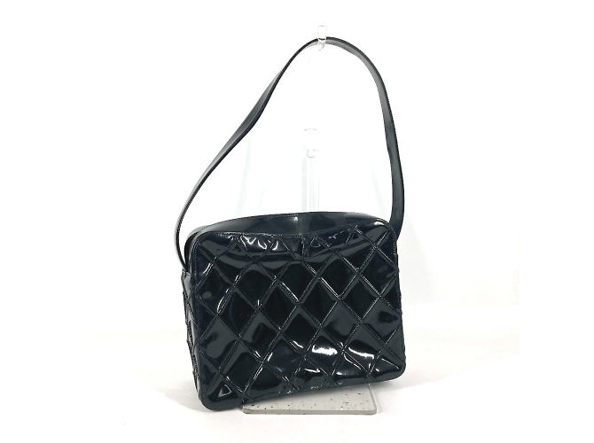 Borsa a mano matelassé vintage di Chanel Nero