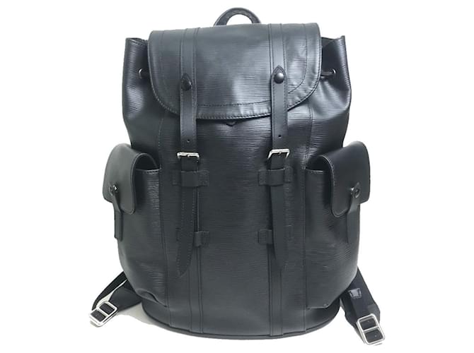 Louis Vuitton Christopher Black Leather  ref.2137123