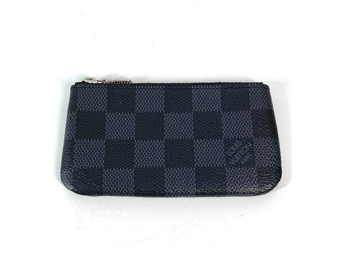 Louis Vuitton Damier Graphite Coin Purse Black