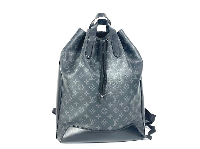 Louis Vuitton Monogram Eclipse Backpack Black