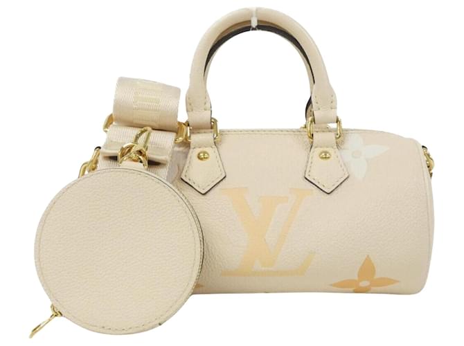 Louis Vuitton Papillon Beige Leather  ref.2137275