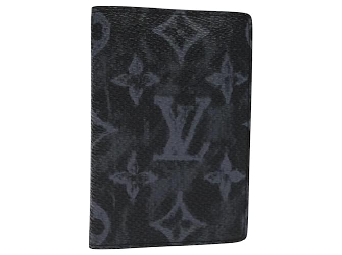 LOUIS VUITTON Monogram Pastel Organizer De Poch Card Case M80015 Auth 116242AM Black Cloth  ref.2137501