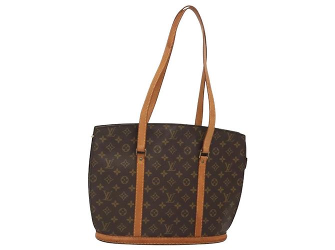 LOUIS VUITTON Borsa Tote Babylone Monogram M51102 LV Auth ep8322 Monogramma