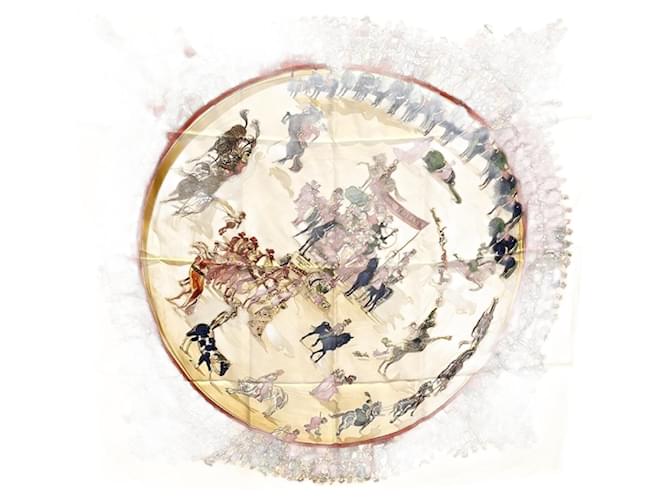 Hermès Carré 90 Multiple colors Silk  ref.2137946