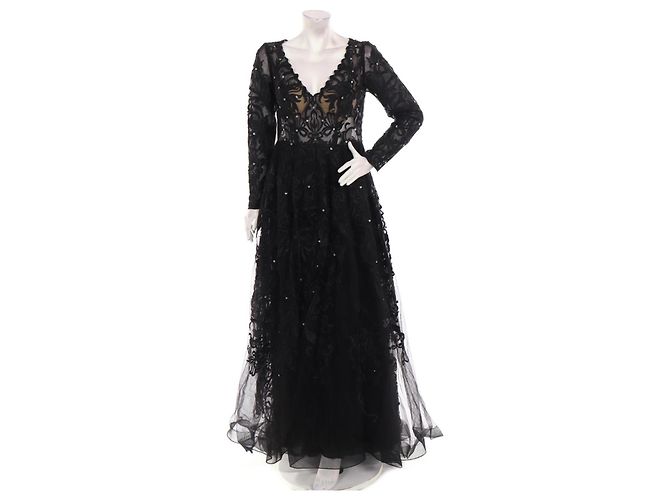 Autre Marque Schwarzes Kleid von JJ's House Größe 42