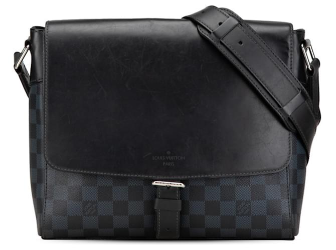Louis Vuitton Damier Cobalt Newport PM Shoulder Bag Blue Leather Plastic  ref.2138611