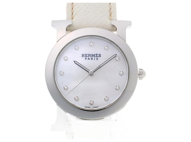 Hermès Hermes H Uhr Ronde 12P Diamant