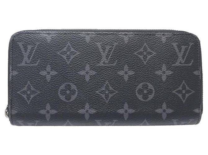 Louis Vuitton Monogram Eclipse Long Wallet Black