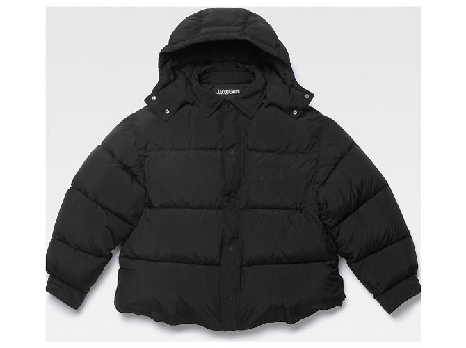 Jacquemus 40 down jacket Black