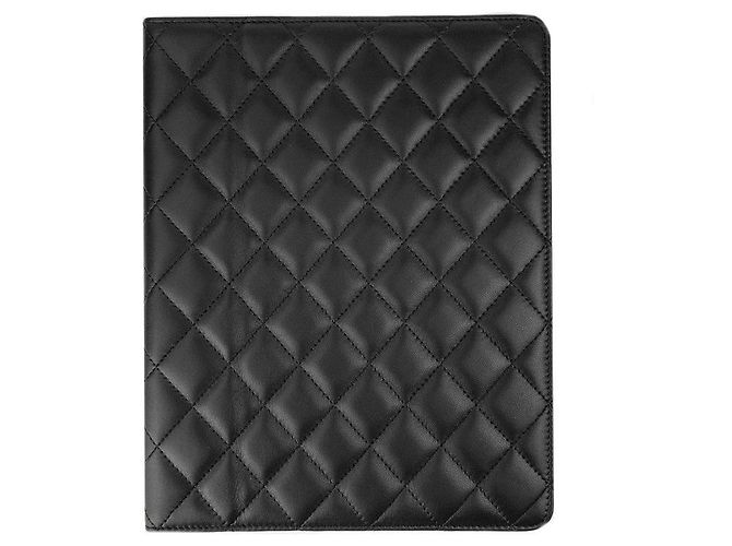 Chanel iPad Protector Black