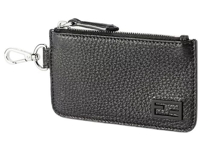 Fendi Baguette purse black grained leather