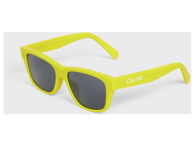 Céline Celine Monochroms Sunglasses Yellow