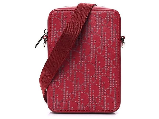 Dior Galaxy World Tour Messenger Tasche Rot