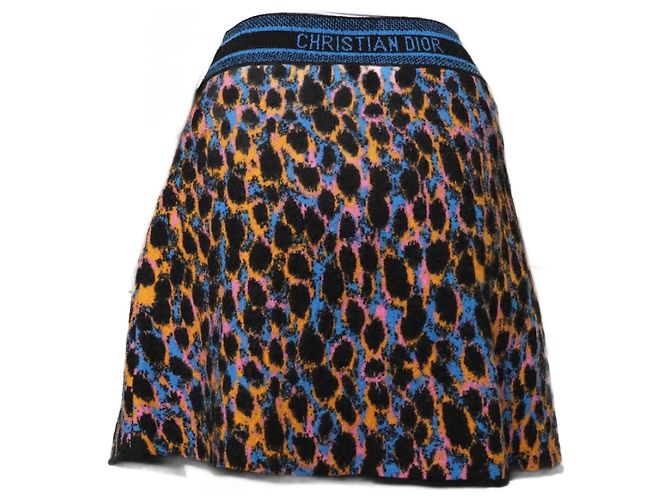 Gonna leopardata Dior 38