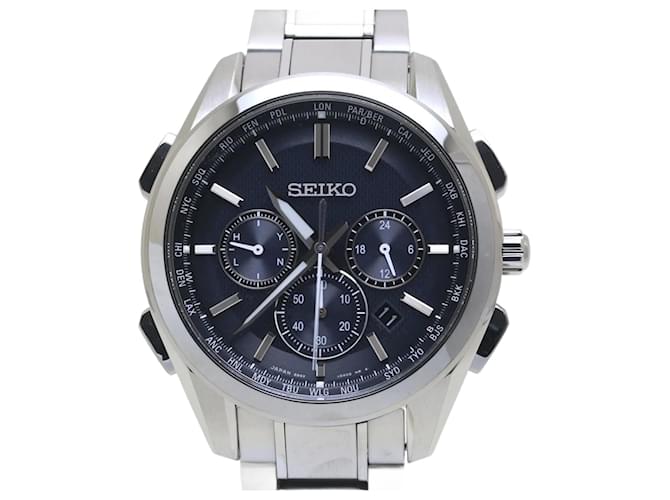 Seiko Brightz Flight Expert SAGA197 8B92-0AA0 Titanium Men's Watch  ref.2139751