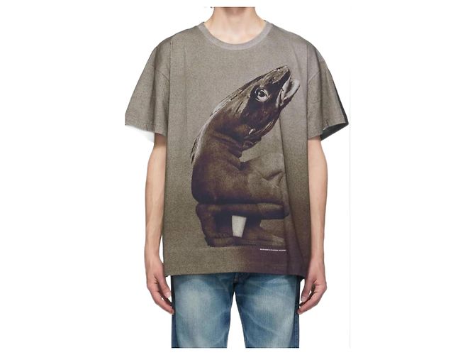 Autre Marque T-shirt Vyner Articles Cod Marrone e Nero Cotone