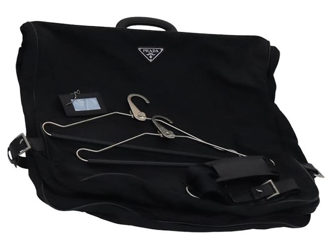PRADA Garment Cover Nylon 2way Black Auth bs24035