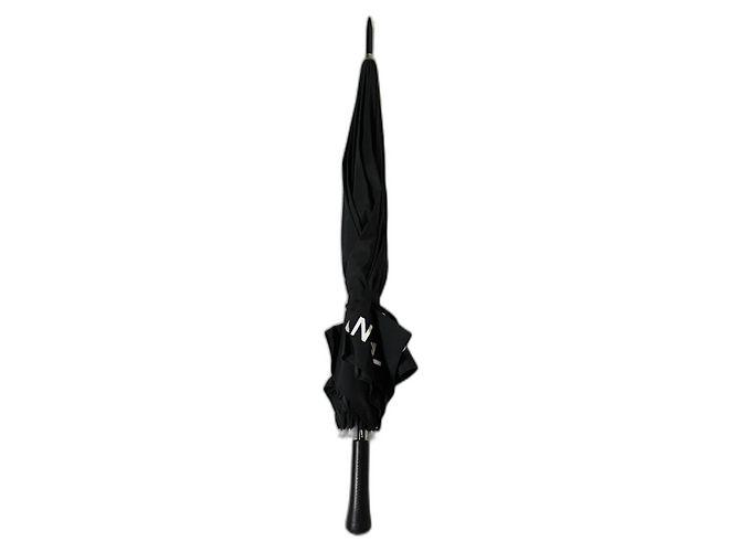 Chanel Maxi Umbrella Black and White